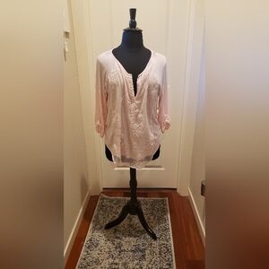 RXB Pink Blush Embroidered Women's Blouse